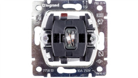 Sistena Life Przycisk Jednobiegunowy Z Podświetleniem 775813