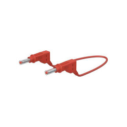 St&#xE4;ubli 669407-20022 XZG425 connection cable red, 4mm plugs, PVC insulation