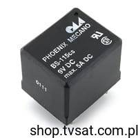 Przekaźnik 9V 5A BS-115CS-7A-9VDC THT PHOENIX