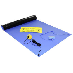 Antistat 069-0010 ESD Workplace Kit Blue 1200x600mm 1 pc