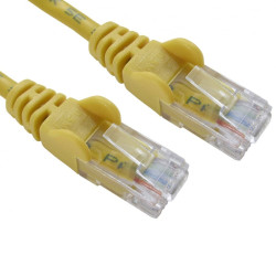RJ45 Cat5e Ethernet LAN Cable 2m (Yellow)