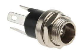 Gniazdo DC Gniazdo DC Montaż na panelu 500.0mA 12.0 V.