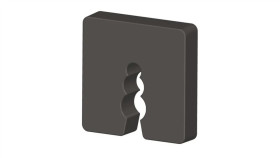 Podkładki Dystansowe Do Wyrównania Nierówności 50X50x10mm Czarne Wkręt-Met...