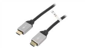Goobay-Plus-75919 Kabel Hdmi 2.0 Hdmi Wtyk,Z Obu Stron Pvc Tekstylny Dł: 5M