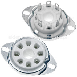 Podstawka lampowa oktal do chassis SOK