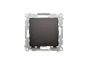 SIMON 54 Wyłącznik krzyżowy czarny bez piktogramu (moduł) DW7A.01/X/49 KONTAKT SIMON