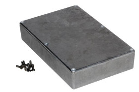 Obudowa Stop aluminiowy odlewany szerokość zew. 120 mm długość zew. 188 mm wys. zew. 37 mm Hammond IP65