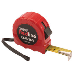 Draper Redline 82681 Metric/Imperial Measuring Tape (7.5M/25ft)
