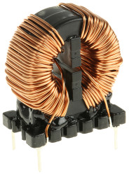 Dławik skompensowany 90 mH 3.5A Otwór przezierny -30 → +50% Przewlekany 110mΩ Rdc Nanokryształ