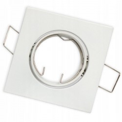 Oprawa ruchoma blaszana kwadra CT-002 biały