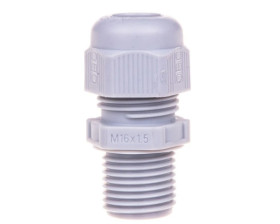 Dławnica kablowa poliamidowa M16 IP68 V-TEC VM L16 SGR srebrnoszara 2022924