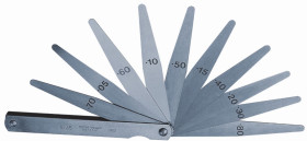 Szczelinomierz 20-płytkowy grubość 5 mm, 10 mm, 15 mm, 20 mm, 25 mm, 30 mm, 35 mm, 40 mm, 45 mm, 50 mm, 55 mm, 60 mm,