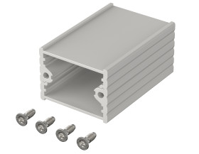 Bopla F 324-50 (97133050) - profil aluminiowy półotwarty (33,6 x 24,4 x 50 mm)