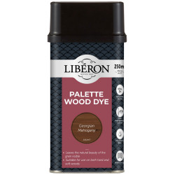 Liberon 126729 Palette Wood Dye Georgian Mahogany 250ml