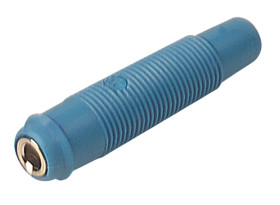 Gniazdo bananowe Żeński Połączenie lutowane typ Gniazdo bananowe Niebieski 16A Hirschmann Test & Measurement rozmiar