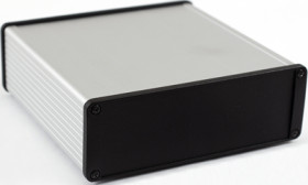 Aluminum enclosure, (L x W x H) 160 x 165 x 55 mm, natural, IP65, 1457T1601