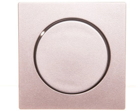 Merten System M Płytka centralna ściemniacza obrotowego aluminium MTN5250-0460