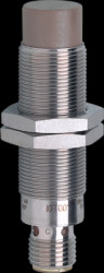 Inductive sensor, stainless steel, flush mounting M18, not flush, 1 Form A (N/O), 140 V (DC), 80 mA, IGT001