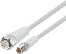 ifm Electronic EVF260 Linia połączenia EVF260, piny: 3, 5, 0.3 m, 1 szt.