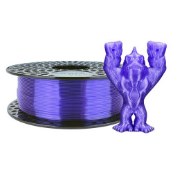 PETG Transparent filament Purple 1.75mm 1kg - Azurefilm
