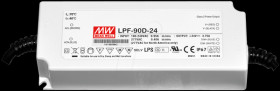 LPF-90D-24 Switching power supply for LED, 90 W/24 V/3.75 A, IP67