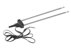 Antena TV pokojowa dwuramienna (bez podstawy)