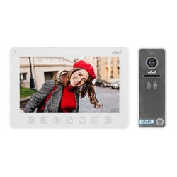 Zestaw wideodomofonowy, bezsłuchawkowy, kolor, LCD 7, menu OSD, sterowanie bramą, biały NOVEO,OR-VID-EX-1057/W