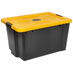 Sealey APB54 Composite Stackable Storage Box with Lid 54ltr