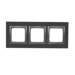 SIMON54 zastygła lawa szkło DRN3/73 Ramka 3-kr.