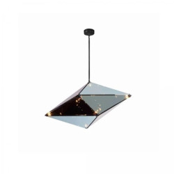 Lampa wisząca Konstelacja pozioma dymna czarna 7xG9 Light Prestige
