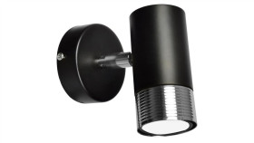 Kinkiet Dani Black/Chrome 1Xgu10 Mlp6229 Milagro