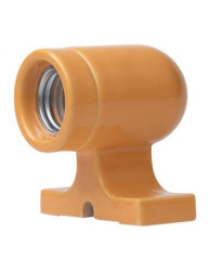 CERAMICZNY KINKIET E27 ŻÓŁTY CK520W