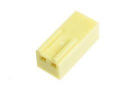 Obudowa gniazda na kabel 2 PIN r.2.54mm + styki ( 10 szt) /123