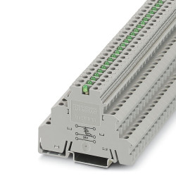 Podkładka termiczna Phoenix Contact poziomy: Potrójny 24 → 12AWGŚruba DIKD 1.5-LA 24GN/O-M 250 V