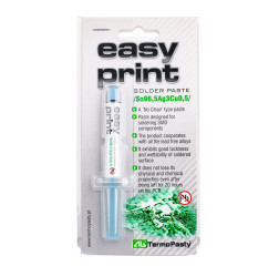 Easy Print NO CLEAN Low Temperature Solder Paste Sn96.5/Ag3/Cu0.5 1.4ml Syringe