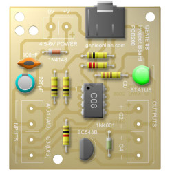 Genie PCB208 08 Project Kit with Genie Microcontrollers