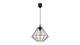 Lampa Wisząca Colin Black 1Xe27 Mlp4789 Milagro