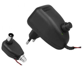Zasilacz antenowy regulowany z gniazdem F 2-12V/100mA