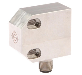 Czujnik indukcyjny 40x46x22mm zabudowany Sn: 2mm 10-20VDC 100 stC PNP NO złącze M12 3-PINowe IP65 IC220120