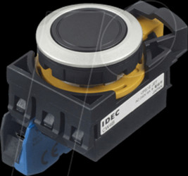 CW4B-A1E10B CW-22mm, PB, maint, metal, 1NO, bk