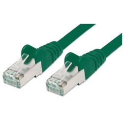 Patch Cord Kat5e FTP RJ45 1m Zielony 100 Miedź Intellinet
