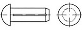 Kołek z łbem kulistym TOOLCRAFT TO-6865926 1000 szt.