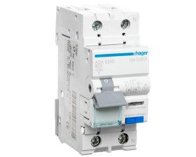 Wyłącznik różnicowo-nadprądowy RCBO 2P B20A 0,03A Typ A ADA520D