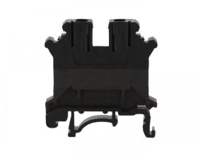 Złączka szynowa 1-torowa ZJU2-2.5/BK 2,5mm2 czarna R34RR-07010000245