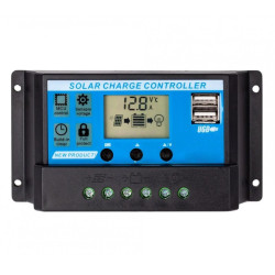 Kontroler solarny SOL 100A USB 12/24V 100A LCD Regulator ładowania PWM