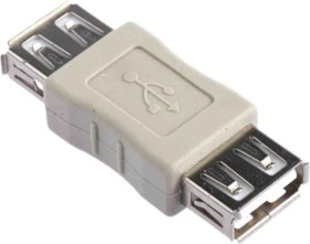 Przejściówka USB, dł. 43.7mm, kolor: Szary