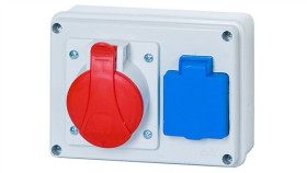 Rozdzielnica Budowlana Bergamo 1X5p 32A 1X2p+Z Italine Ita00112 Elit50522