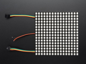Flexible Adafruit DotStar Matrix 16x16 - 256 RGB LED Pixels [Discontinued]