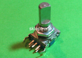Enkoder 20 imp L=20mm EC11 poziomy