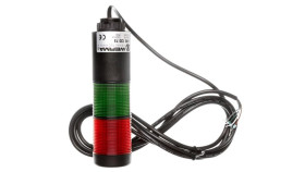 Kolumna Sygnalizacyjna Zielona/Czerwona Światło Stałe 24V Ac/Dc Ip65 Led...